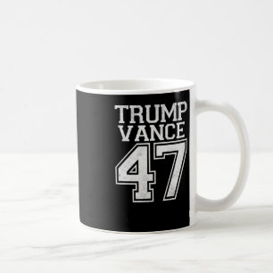 Trump Vance 47. Präsident Vintage Nummer Kaffeetasse