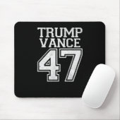 Trump Vance 47. Präsident Vintage Nummer Mousepad (Mit Mouse)