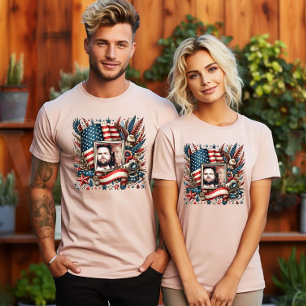 Trump & Vance 4. Juli Unabhängigkeitstag T-Shirt