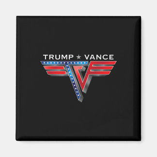 Trump Vance America Trump We Won Wins Inauguration Magnet