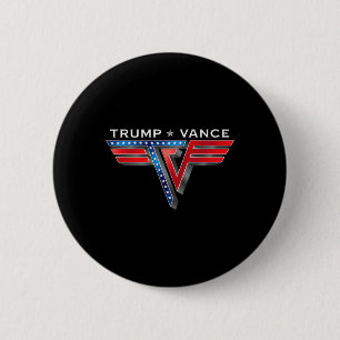 Trump Vance Amerika Trump Wir Gewannen Gewinnt Amt Button