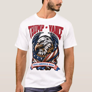 Trump Vance - Amerika zurück T-Shirt