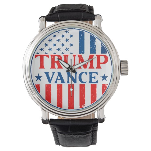 Trump Vance Armbanduhr (Vorderseite)