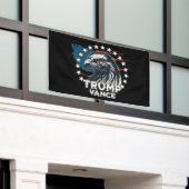Trump Vance Banner (Äußeres Gebäude)