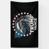 Trump Vance Banner (Vertikal)