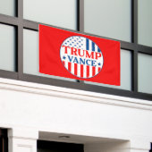 Trump Vance Banner (Äußeres Gebäude)