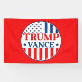 Trump Vance Banner (Horizontal)