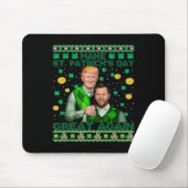 Trump Vance Brothers Funny St Patrick's Day Ugly S Mousepad (Mit Mouse)