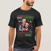 Trump Vance Brothers Ugly Funny Make Christmas Gre T-Shirt (Vorderseite)