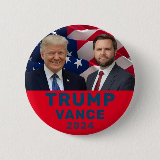 Trump Vance Button (Vorderseite)