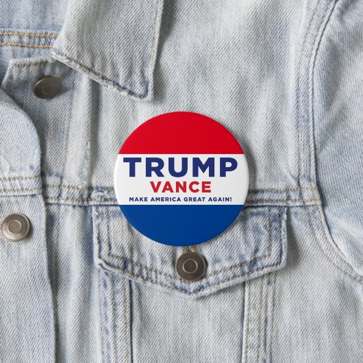 Trump Vance Button (Beispiel)
