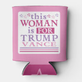 Trump Vance - diese Frau ist für Dosenkühler (Vorderseite)