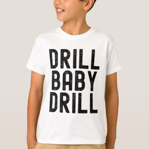 Trump Vance Drill Byby Trump Präsident T-Shirt