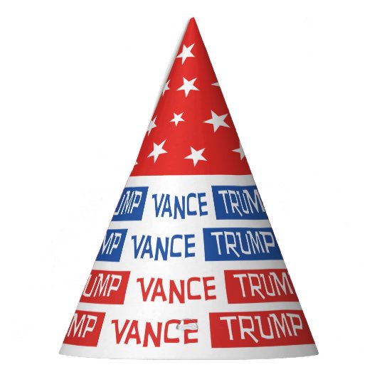 Trump Vance Election 2024 Paper Party Hats Partyhütchen (Links)