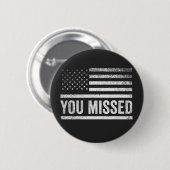 Trump Vance Election Ugly Christmas Sweater Button (Vorne & Hinten)