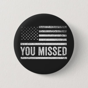 Trump Vance Election Ugly Christmas Sweater Button