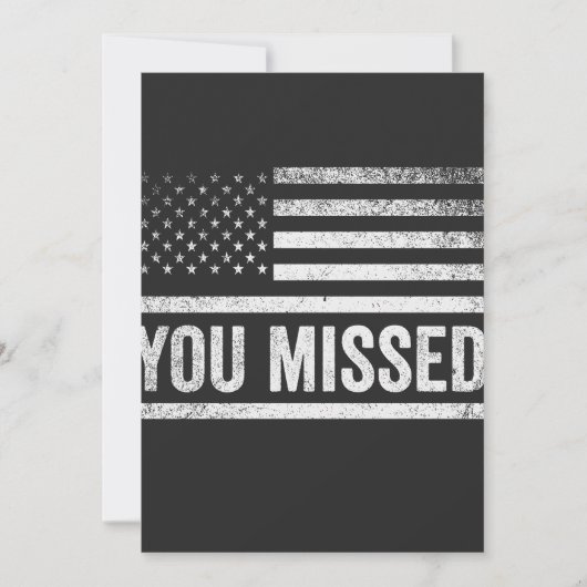 Trump Vance Election Ugly Christmas Sweater Einladung (Vorderseite)