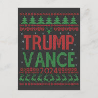 Trump Vance Election Ugly Christmas Sweater