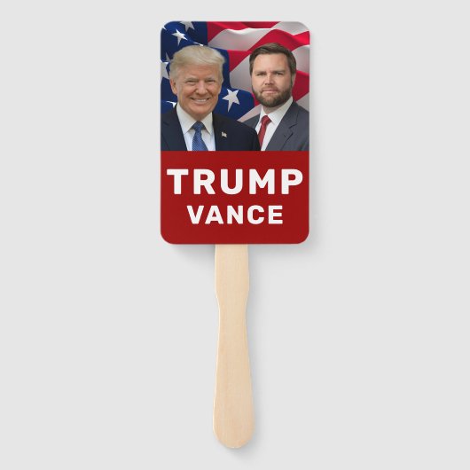 Trump Vance Fächer (Rückseite)