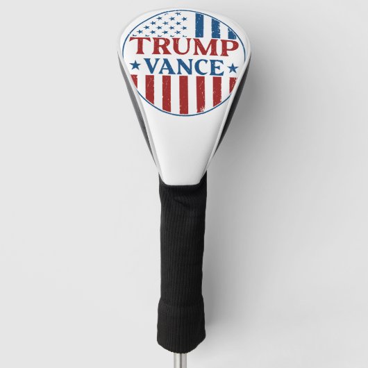 Trump Vance Golf Headcover (Vorderseite)