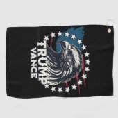 Trump Vance Golfhandtuch (Horizontal)