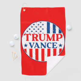 Trump Vance Golfhandtuch