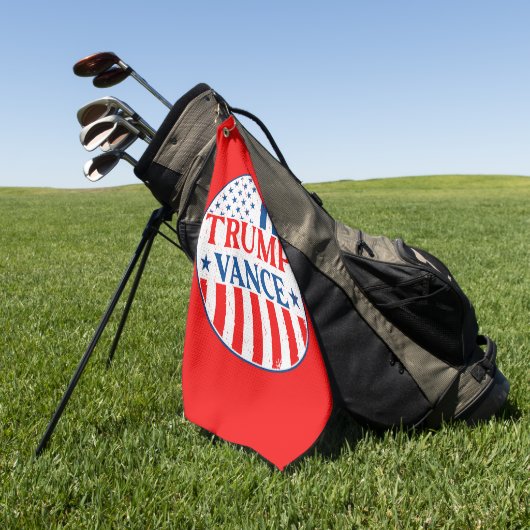 Trump Vance Golfhandtuch (Gras)