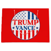 Trump Vance Große Geschenktüte (Vorderseite)