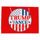 Trump Vance Große Geschenktüte (Rückseite)