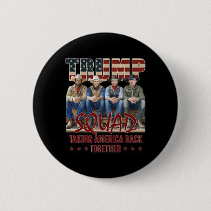 Trump Vance Kennedy Elon Squad erobern Amerika Button