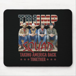 Trump Vance Kennedy Elon Squad nimmt Amerika auf Mousepad