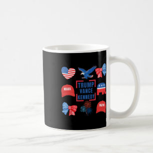 Trump Vance Kennedy Kokette Schleife Wählen Präsid Kaffeetasse