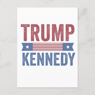 Trump Vance Kennedy nimmt Amerika wieder zurück Ankündigungspostkarte