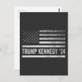 Trump Vance Kennedy nimmt Amerika wieder zurück Postkarte (Vorne/Hinten)