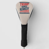 Trump Vance Kennedy nimmt Amerika zurück im Jahr 2 Golf Headcover (Vorderseite)