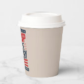 Trump Vance Kennedy nimmt Amerika zurück im Jahr 2 Pappbecher (Links)