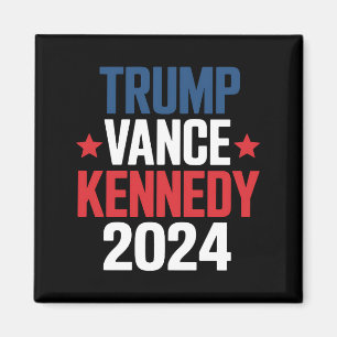 Trump Vance Kennedy Präsident 2024 Wahl  Magnet
