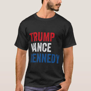 Trump Vance Kennedy Präsidentschaftskampagne Flag T-Shirt