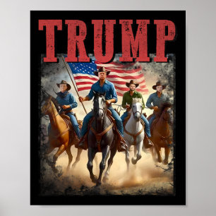 Trump Vance Kennedy Präsidentschaftswahl 2025  Poster
