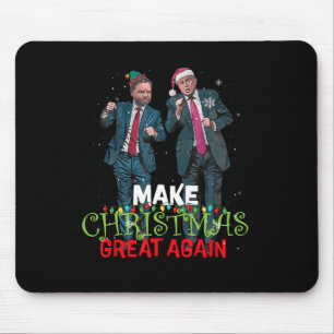 Trump Vance macht Weihnachten wieder zum Weihnacht Mousepad