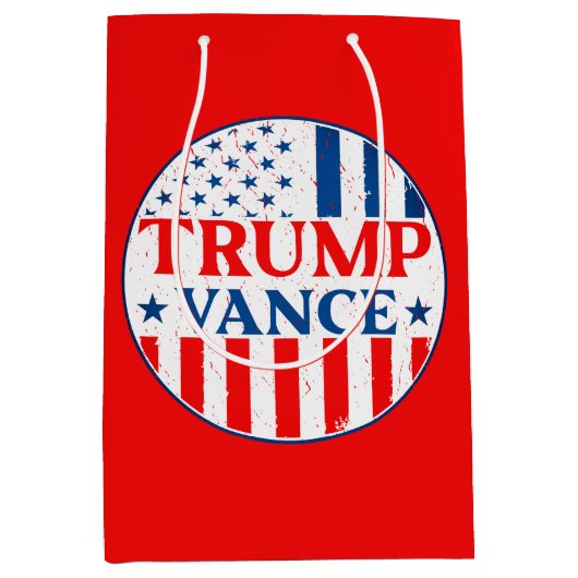 Trump Vance Mittlere Geschenktüte (Vorderseite)