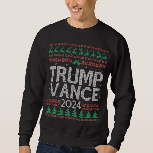 Trump Vance Nimm America Back Election Vote USA Sweatshirt (Vorderseite)