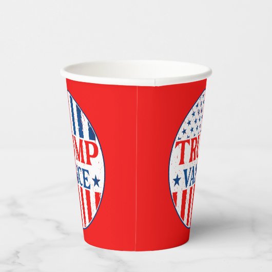 Trump Vance Pappbecher (Rechts)