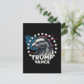 Trump Vance Postkarte (Stehend Vorderseite)