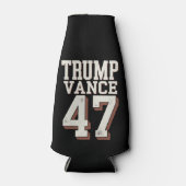 Trump Vance Präsident Vintag Trump gewinnt Flaschenkühler (Vorderseite)