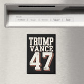 Trump Vance Präsident Vintag Trump gewinnt Magnet (In Situ (Geschirrspüler))