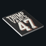 Trump Vance Präsident Vintag Trump gewinnt Notizblock<br><div class="desc">Trump Vance Präsident Vintag Trump gewinnt Tag der Amtseinführung</div>