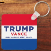 Trump Vance Schlüsselanhänger (Rückseite)