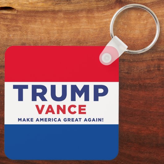 Trump Vance Schlüsselanhänger (Rückseite)