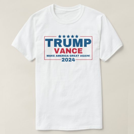 Trump Vance T-Shirt (Design vorne)